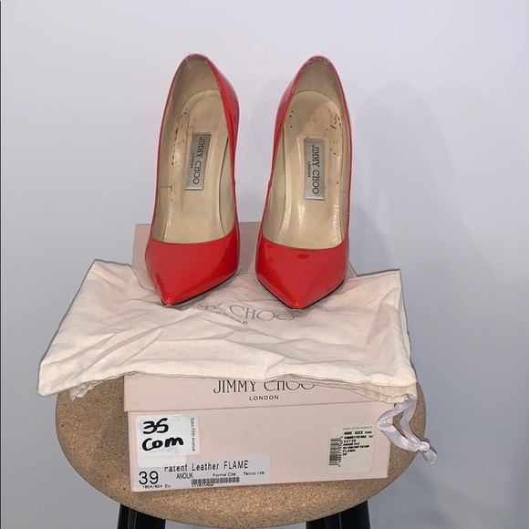 Jimmy Choo Patent Leather Stiletto - Picture 3 of 11